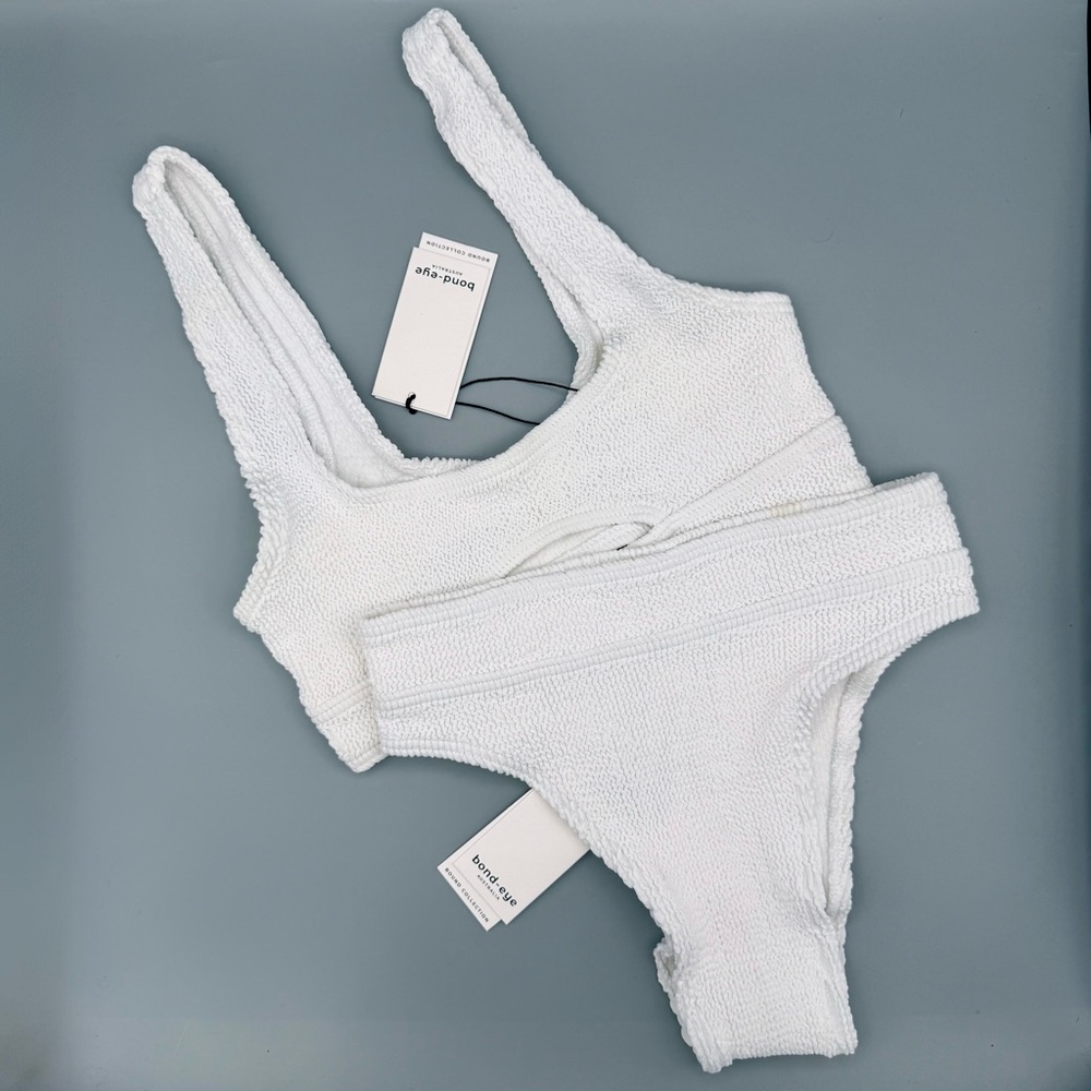 NWT bond-eye Sasha Crop Top and Savannah Brief Bikini